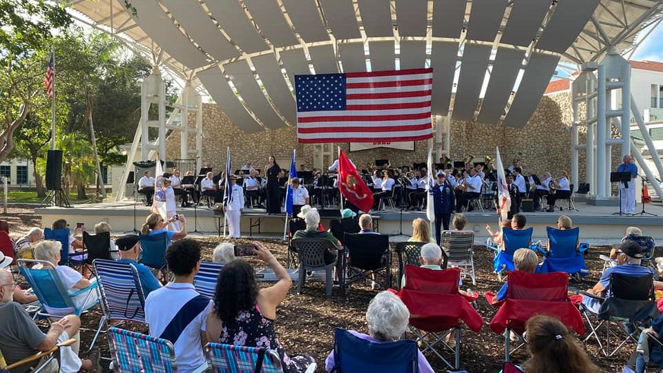 Cambier Park bandshell